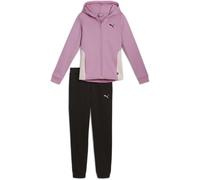 Puma Fleece Tracksuit Juniors Mauved Out 15 (3XL) Female
