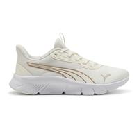 PUMA Flexfocus Lite Modern Woven Warm White-P Bottines basses unisexes pour adulte, Blanc chaud Puma White Puma Gold, 41 EU