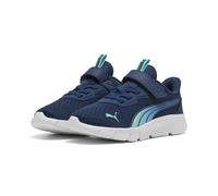 Puma Flexfocus Modern Blaze Fade AC+ PS, Baskets Bleu Perse Menthe Intense Blanc 34 EU