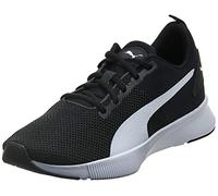 PUMA Mixte Flyer Runner Baskets, Black White, 43 EU