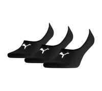 Puma Chaussettes Footie Lot de 3 Unisexe Noir Taille 35/38