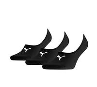 Puma Footie Chaussettes, Noir, 35/38 (Lot de 3) Unisexe
