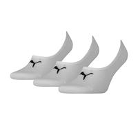 Puma Chaussettes Footie - Blanc - Lot de 3 - Unisexe Taille 39/42