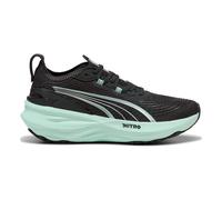 Puma ForeverRun Nitro 2 Chaussure De Running Avec Stabilisateurs Femmes-Noir,Mint, Taille 38,5