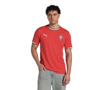 Puma Fpf Portugal Replica 2025 Home Short Sleeve T-shirt Orange L Homme