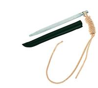 PUMA Fusil à affûter avec Fourreau en Cuir, Gris, M