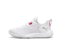 PUMA Boys Fusion Crush Sport JR Golf Shoe, PUMA White-Garnet Rose, 38 EU