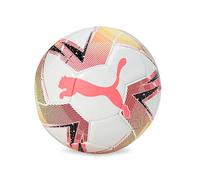 Puma Futsal 3 Ms, Ballon, Puma White-Sunset Glow-Sun Stream, Taille 4 (62 cm)