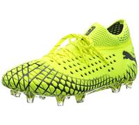 Puma Future 4.1 Netfit Fg/ag Chaussures de Football Homme, Gris (Glacial Blue-NRGY High Risk Red 01), 44.5 EU