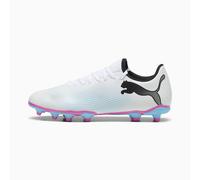 Puma Future 7 Play FG/AG Chaussures de football hommes blanc noir rose Gr 42,5