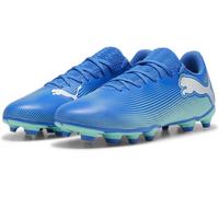 Puma Future 7 Play Firm Ground Football Boots Bleu/Blanc/Vert 9.5 (44) Male