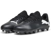 PUMA Unisex Kids Future 7 Play Fg/Ag Jr Chaussures de football, Puma Black Puma White, 30 EU