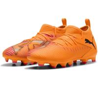 Puma Future 8 Match Childrens Artificial Ground Football Boots Orange/Noir 2 (34.5) Male
