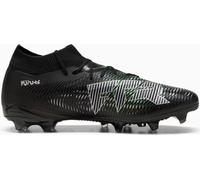 Puma Future 8 Match FG/AG Chaussures de football unisexes noir argent fluo vert Gr 44