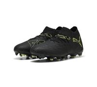 PUMA Mixte Future 8 Match FG/AG Chaussure de Football, Noir pétillant Vert Clair Terrain, 43 EU