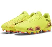 PUMA Mixte Future 8 Play FG/AG Chaussure de Football, Yellow Alert Black-Sun Struck, 43 EU