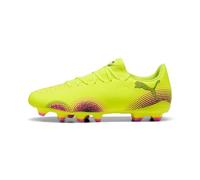 PUMA Mixte Future 8 Play FG/AG Chaussure de Football, Yellow Alert Black-Sun Struck, 42.5 EU