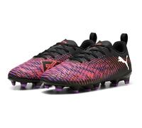 PUMA Future 8 Play FG/AG Jr Football Unisexe Noir, Multicolore