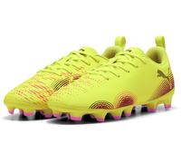 PUMA Mixte Enfant Future 8 Play FG/AG Jr, Yellow Alert Puma Black Sun Struck, 38 EU