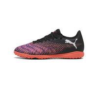 Puma Future 8 Play TT, Chaussure de Football Unisexe, Puma Black-Puma White-Glowing Red,