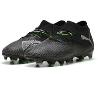 PUMA Mixte Enfant Future 8 Pro FG/AG Jr, Puma Black Puma Silver Fluo Green, 34.5 EU