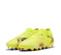 PUMA Future 8 Pro FG/AG, Chaussure de Football Unisexe, Yellow Alert-PUMA Black-Sun Struck,