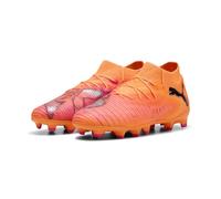 Puma Future 8 Pro FG/AG Chaussures de Football Unisexes, Heat Fire Puma Black Ravish, 43 EU