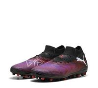 PUMA Future 8 Pro MG, Chaussure de Football Unisexe, PUMA Black-PUMA White-Glowing Red,