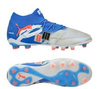 PUMA Future 8 Ultimate AG Forever - Blanc/Bleu/Gris/Noir/Rouge éclatant ÉDITION LIMITÉE - Herbe synthétique (AG) 41