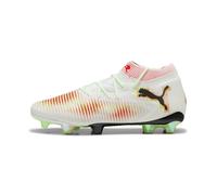 PUMA FUTURE 8 ULTIMATE LAUNCH FG Football Boots Unisex, Chaussures, Blanc/Noir/Lime Squeeze, 39 39