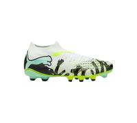 PUMA Future 9 Match Creativity FG/AG Mid Bottines pour adulte Unisexe, Yellow Alert Mint Jelly PUMA White PUMA Black, 43 EU