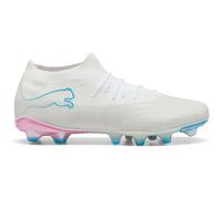 Puma Chaussures de football Future 9 Match FG/AG Blanc/Rose/Bleu 44,5