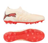 PUMA Future 9 Match MG The Arrival - Amande sucrée/Blanc/Ultra Red/Noir - Multi Ground (MG) 41
