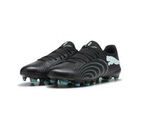 Puma Future 9 Play FG/AG Chaussures de Football Unisexes, Noires, Blanc Menthe Intense, 41 EU