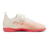 Puma Future 9 Play IT V JR Chaussures de Football, Blanc Amande Sugared - Ultra Rouge et Noir - Pointure 45