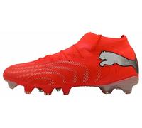 PUMA Future 9 Pro FG/AG Chaussures de Football Unisexe Rouge Brillant Blanc Noir Argent 40 EU, Glowing Red PUMA White PUMA Black PUMA Silver, 40.5 EU