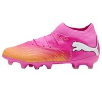 PUMA Future 9 Pro FG/AG JR Chaussures de Football, Poison Pink-Sun Stream-Bright Aqua White, 46 EU, Poison Pink Sun Stream Bright Aqua PUMA White, 32.5 EU