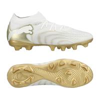 PUMA Future 9 Pro FG/AG White Gold - Blanc/Doré/Noir 44