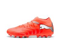 PUMA Future 9 Pro MG Chaussures de Football Unisexe Rouge Brillant Blanc Noir Argent 43 EU, Glowing Red PUMA White PUMA Black PUMA Silver, 44 EU