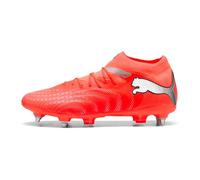 PUMA Future 9 Pro MXSG Chaussures de Football Unisexe Rouge Brillant Blanc Noir Argent 42 EU, Glowing Red PUMA White PUMA Black PUMA Silver, 43 EU