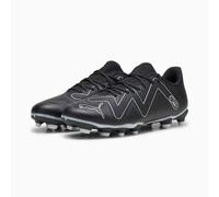 PUMA Homme Future Play FG/AG Chaussure de Football, Black Silver, 44 EU