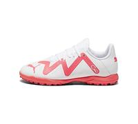 PUMA Future Play TT Jr Chaussure de Football, Orchidée de feu Blanche, 33 EU
