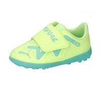 PUMA Future Play TT V Inf Chaussure de Football, Fast Yellow Black Electric Peppermint, 20 EU