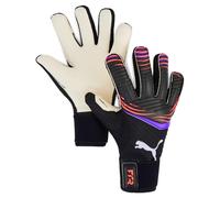 PUMA Future Pro Hybrid, Gants de Gardien de But Garçons, PUMA Black-Glowing Red-Purple Glimmer, 7