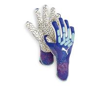 PUMA Future Ultimate NC, Gants de Gardien de But Garçons, Bluemazing-Sunset Glow-Electric Peppermint, 9-041923