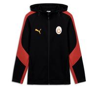 PUMA Galatasaray Istanbul Evostripe Veste à capuche pour homme Noir Taille M