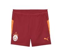 PUMA Galatasaray Istanbul Short d'entraînement de poche pour enfant, rouge, 140 ans