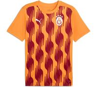 Puma Galatasaray Prematch Shirt 2024 2025 Adults Rouge/Orange S Male
