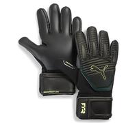 PUMA Gants de Gardien de But de Football Future Match NC 4, Black Green Terrain Fizzy Light Yellow
