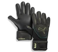 PUMA Gants de Gardien de But de Football Future Match NC 7, Black Green Terrain Fizzy Light Yellow